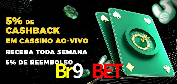Promoções do cassino ao Vivo Br9 Bet